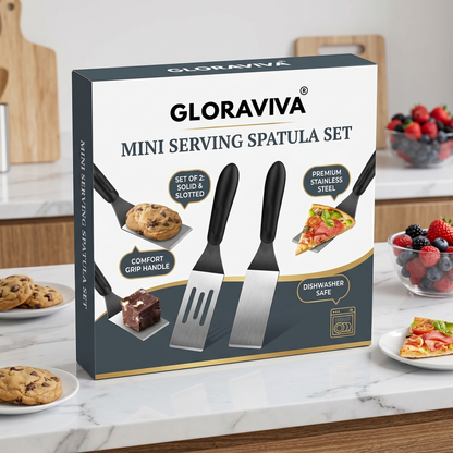Gloraviva® Mini Serving Spatula Set