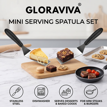 Gloraviva® Mini Serving Spatula Set