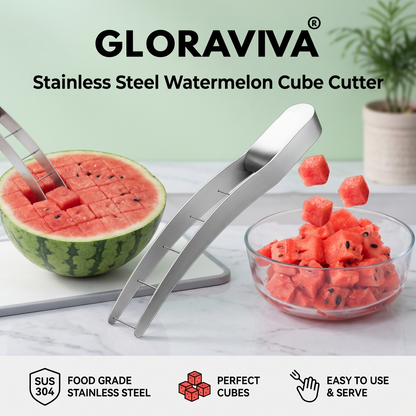 Gloraviva® Stainless Steel Watermelon Cube Cutter